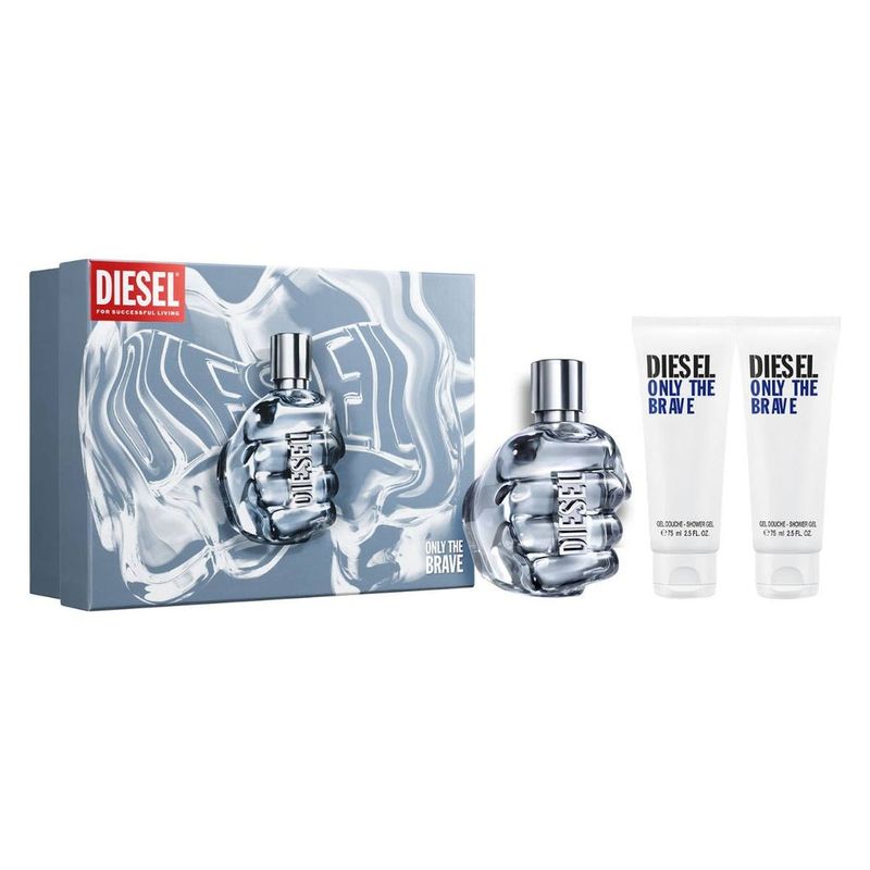 Set-Only-the-Brave-Eau-the-Toilette-125ml---2-Shower-Gel
