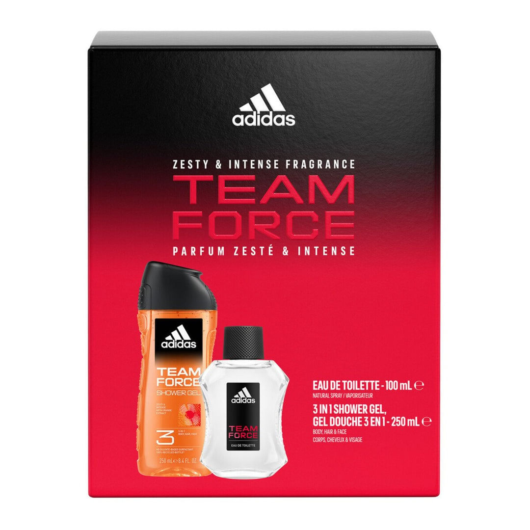 SET TEAM FORCE EDT 100ML SHOWER GEL 250ML